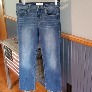 Gap 29  straight jeans crop